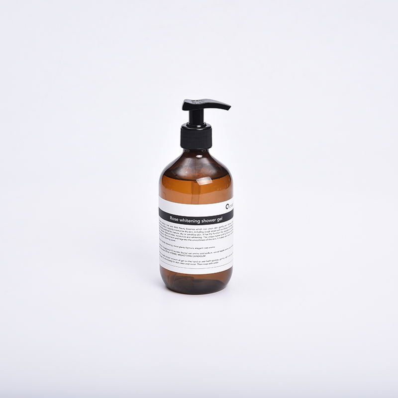 rose whitening shower gel